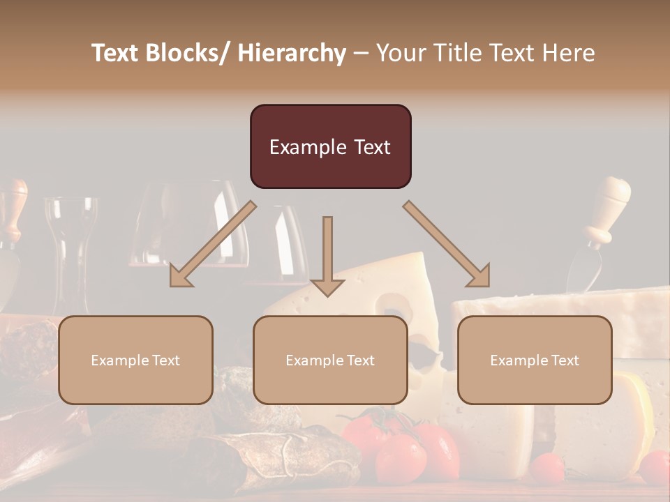 Food Cholesterol Bar PowerPoint Template
