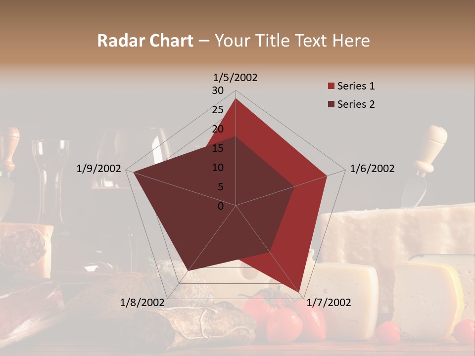 Food Cholesterol Bar PowerPoint Template