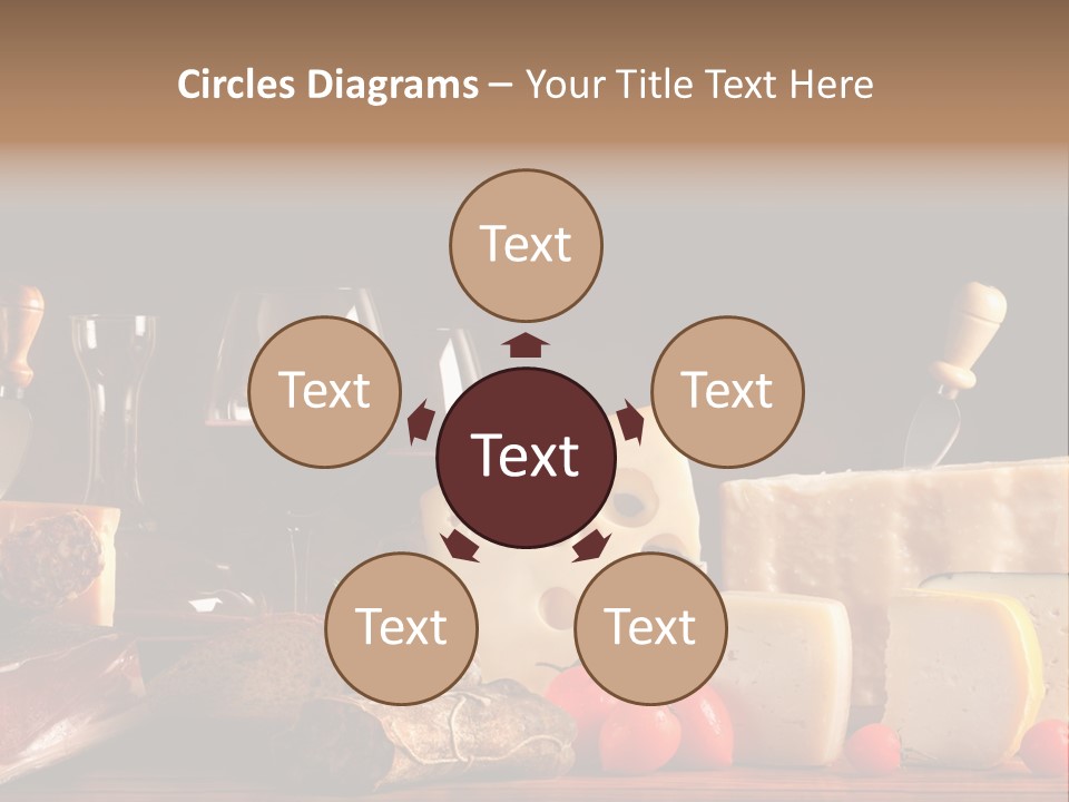 Food Cholesterol Bar PowerPoint Template