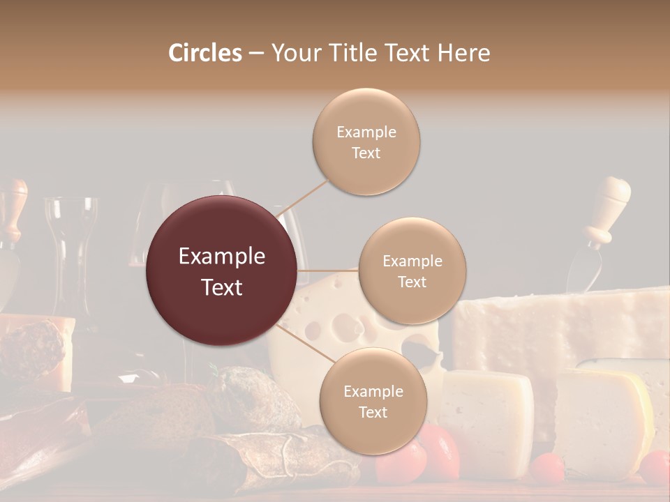 Food Cholesterol Bar PowerPoint Template