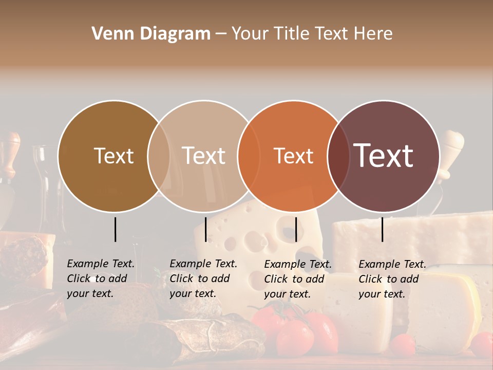 Food Cholesterol Bar PowerPoint Template