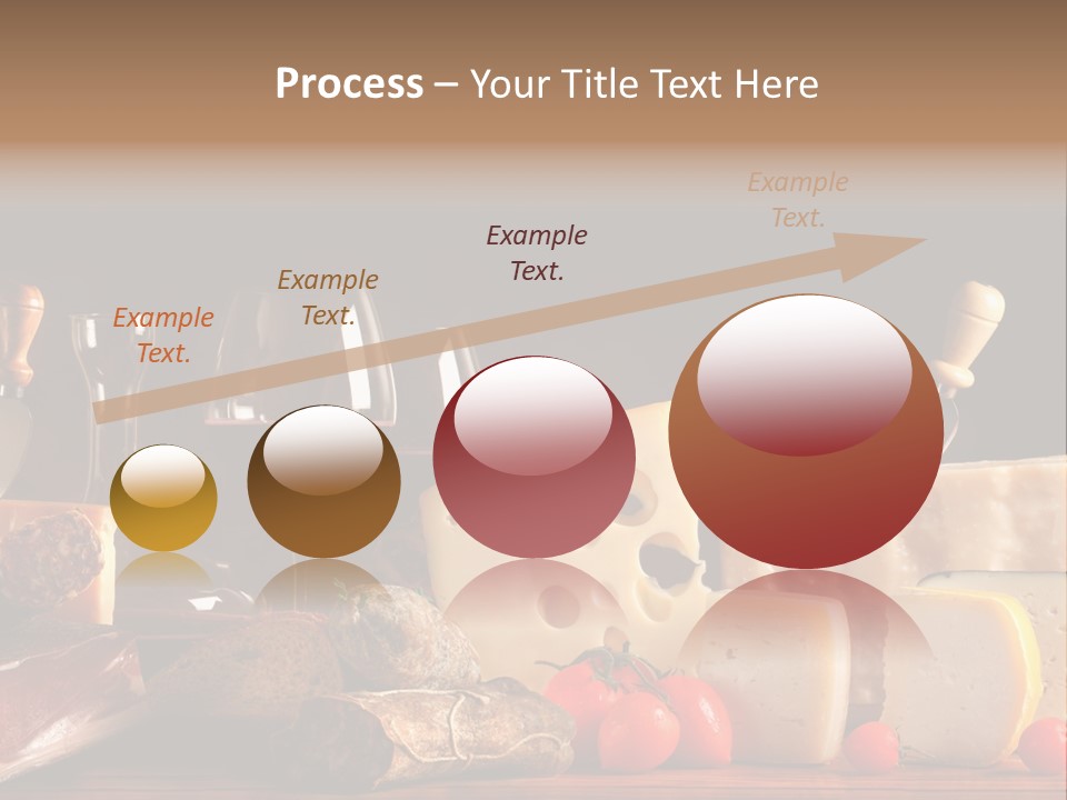 Food Cholesterol Bar PowerPoint Template