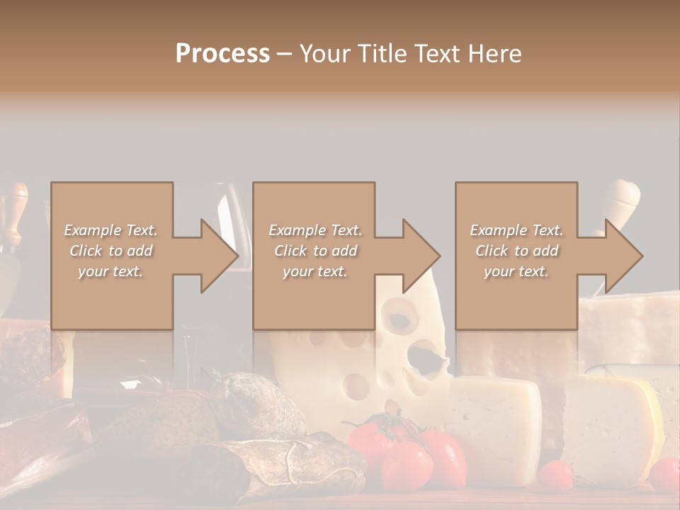 Food Cholesterol Bar PowerPoint Template