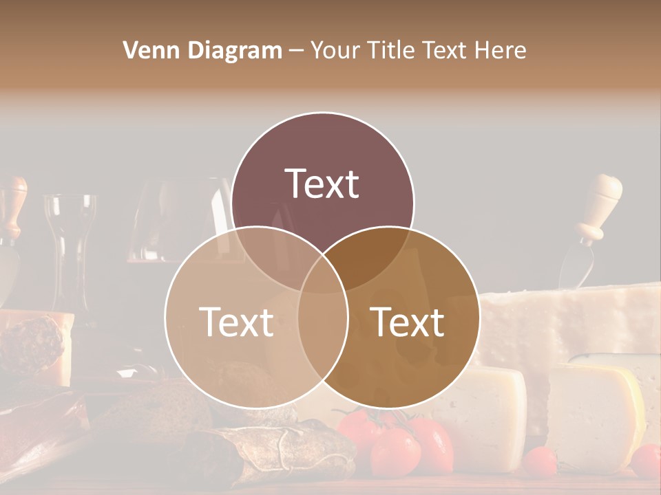 Food Cholesterol Bar PowerPoint Template