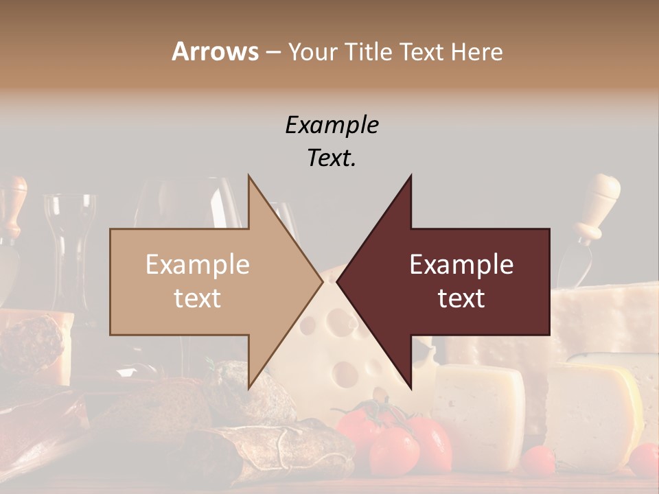 Food Cholesterol Bar PowerPoint Template