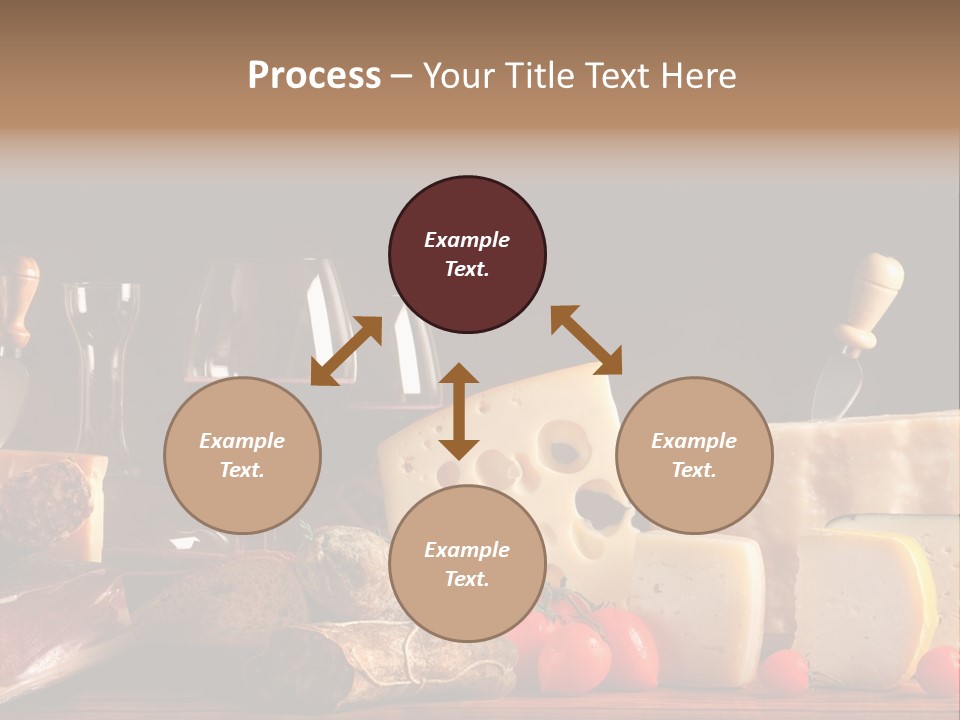 Food Cholesterol Bar PowerPoint Template