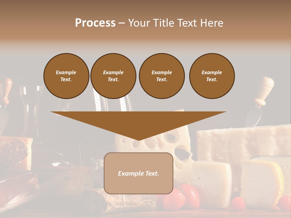 Food Cholesterol Bar PowerPoint Template