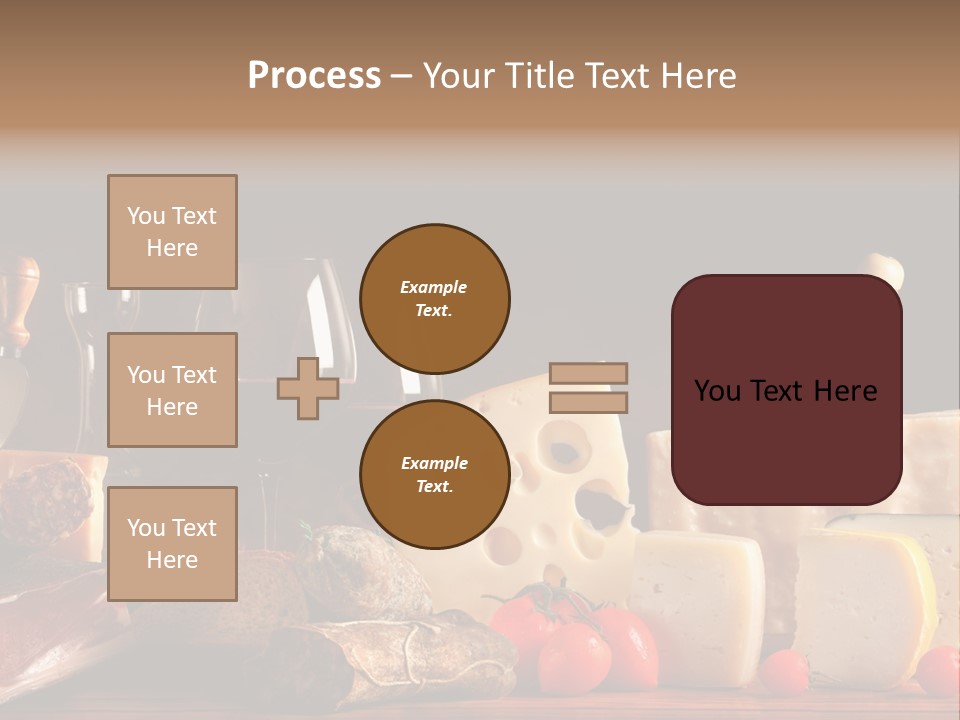 Food Cholesterol Bar PowerPoint Template
