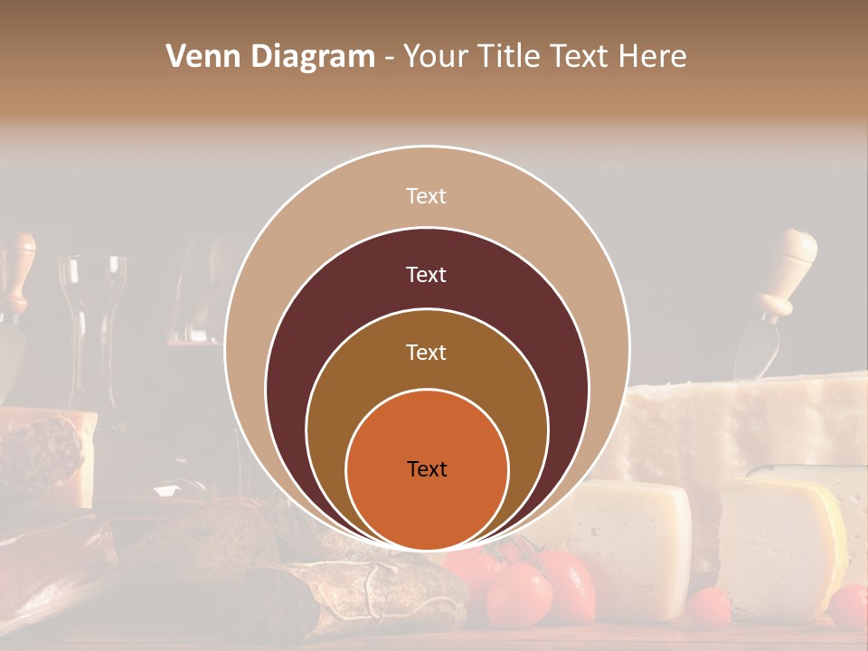 Food Cholesterol Bar PowerPoint Template