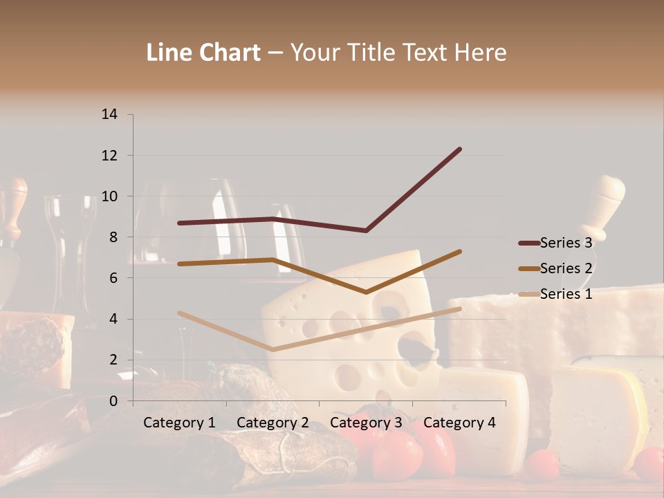 Food Cholesterol Bar PowerPoint Template