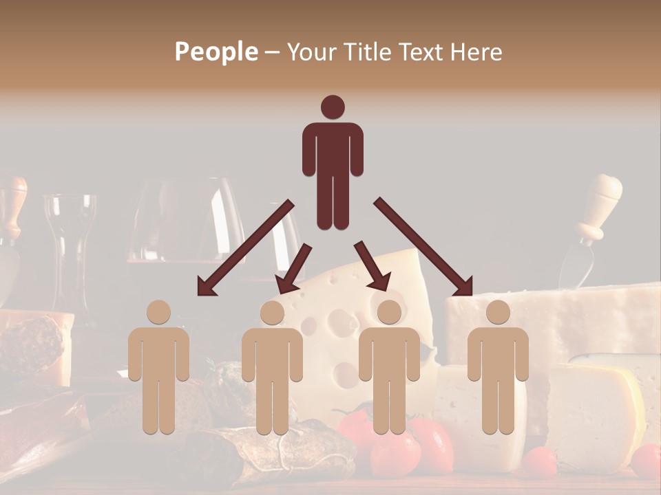 Food Cholesterol Bar PowerPoint Template