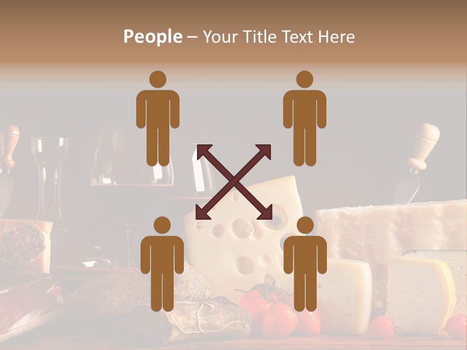 Food Cholesterol Bar PowerPoint Template