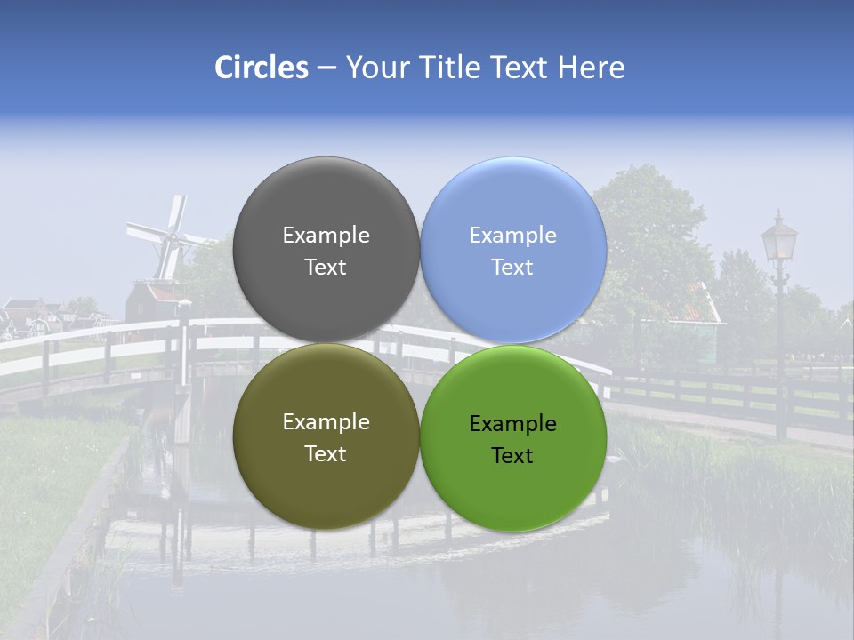 Holland Countryside Wind PowerPoint Template