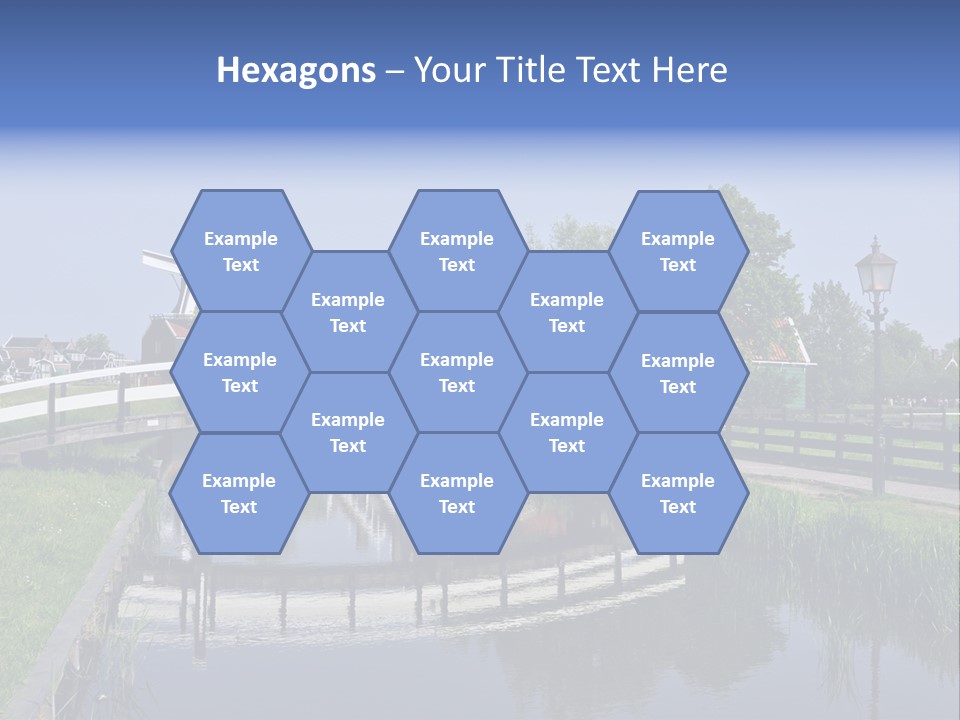 Holland Countryside Wind PowerPoint Template