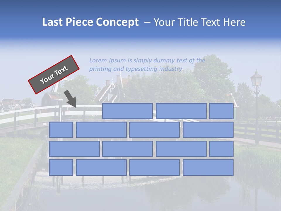 Holland Countryside Wind PowerPoint Template