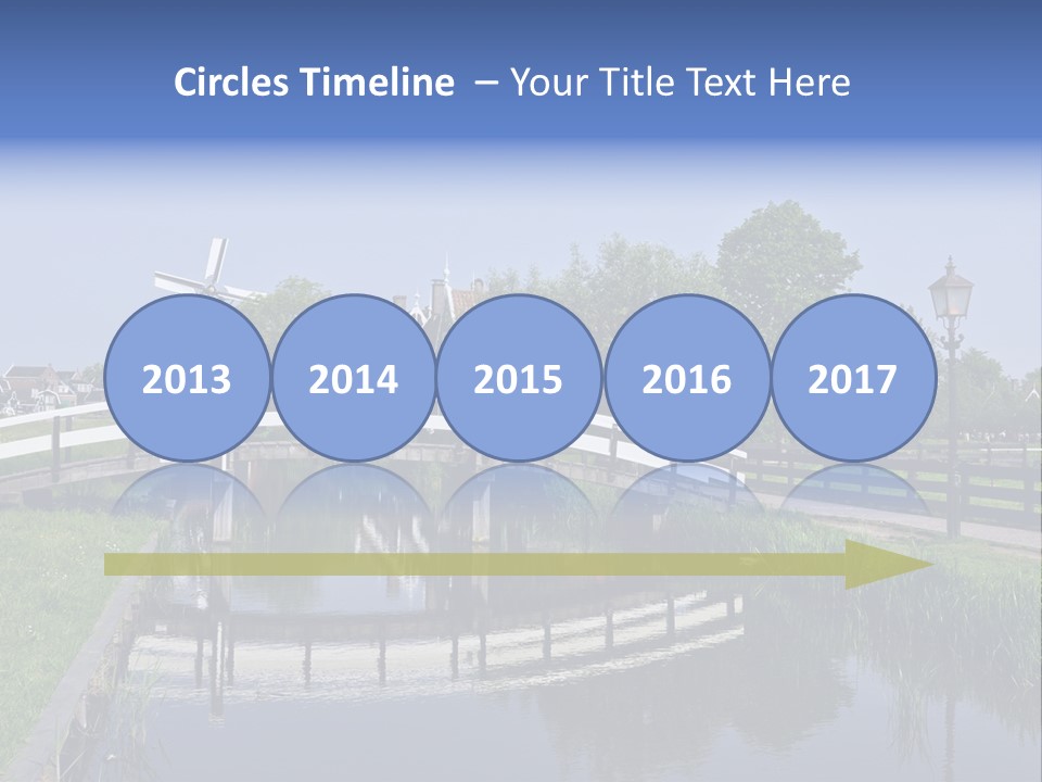 Holland Countryside Wind PowerPoint Template