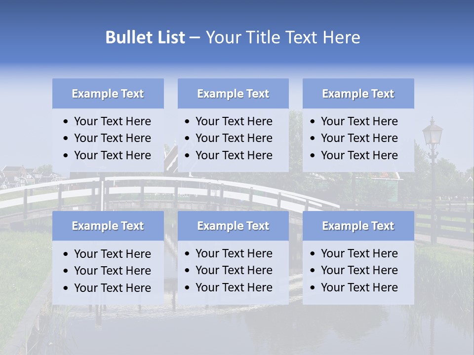 Holland Countryside Wind PowerPoint Template