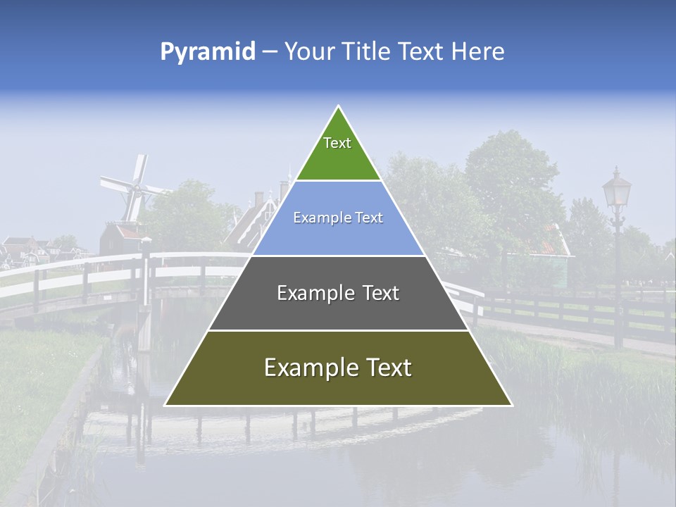 Holland Countryside Wind PowerPoint Template