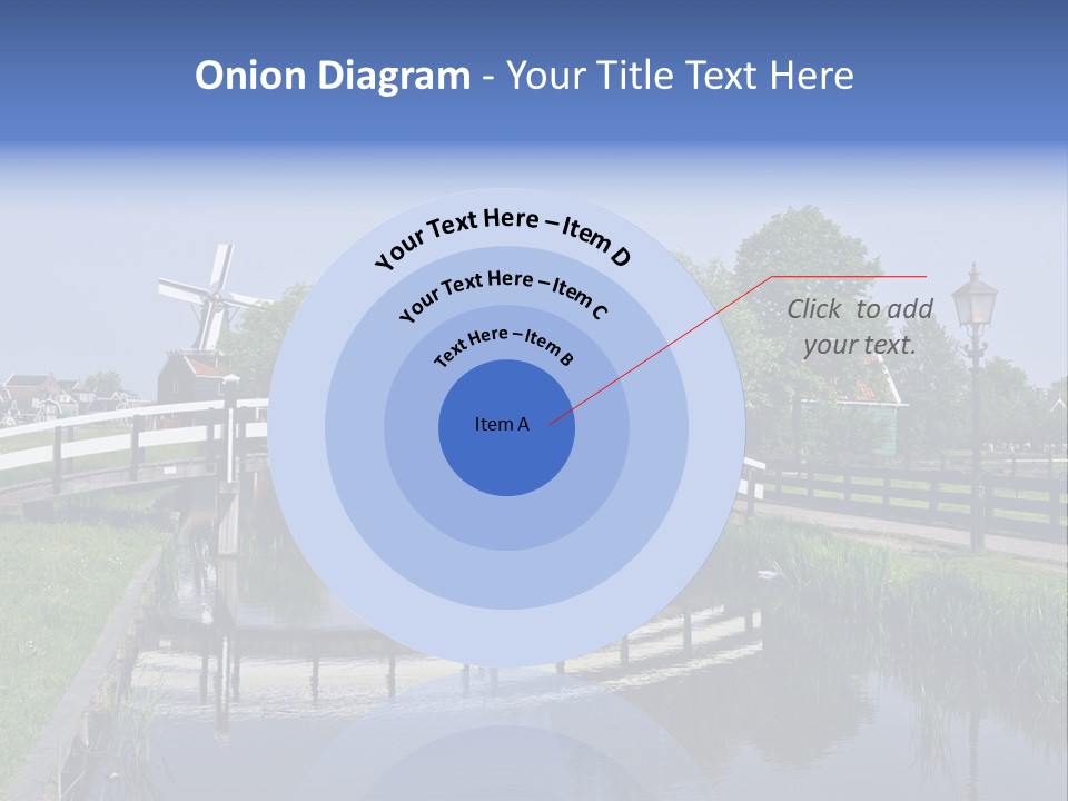 Holland Countryside Wind PowerPoint Template