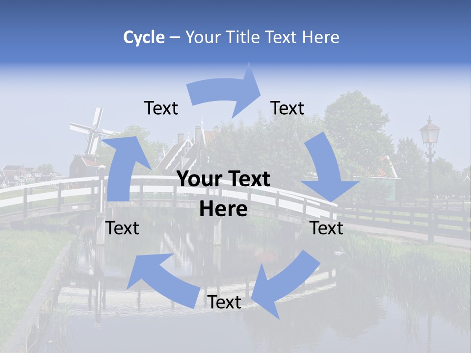 Holland Countryside Wind PowerPoint Template