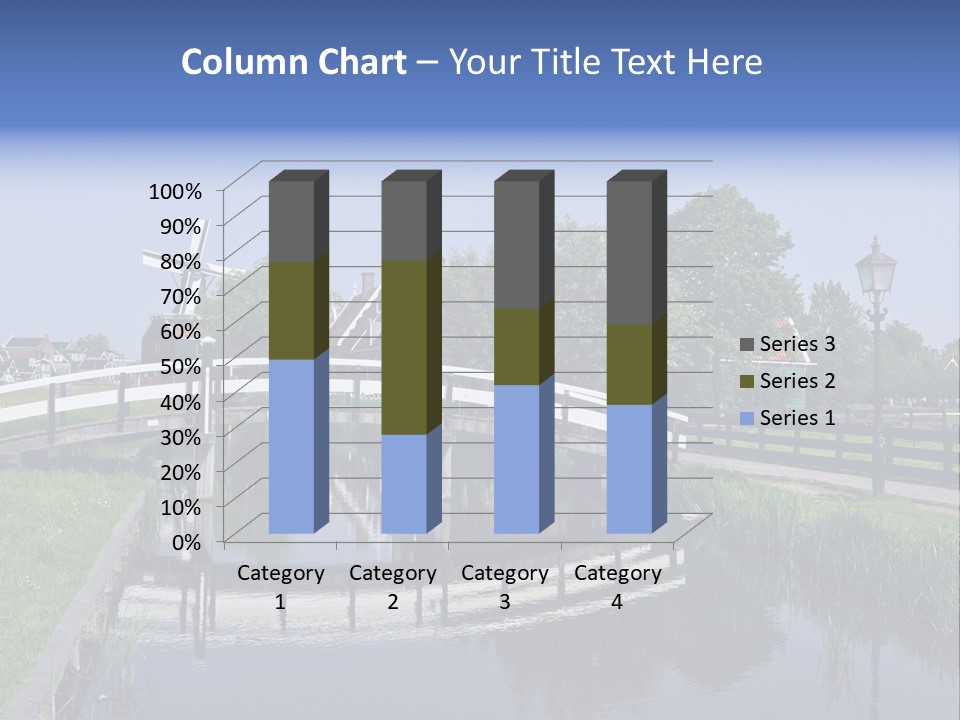Holland Countryside Wind PowerPoint Template