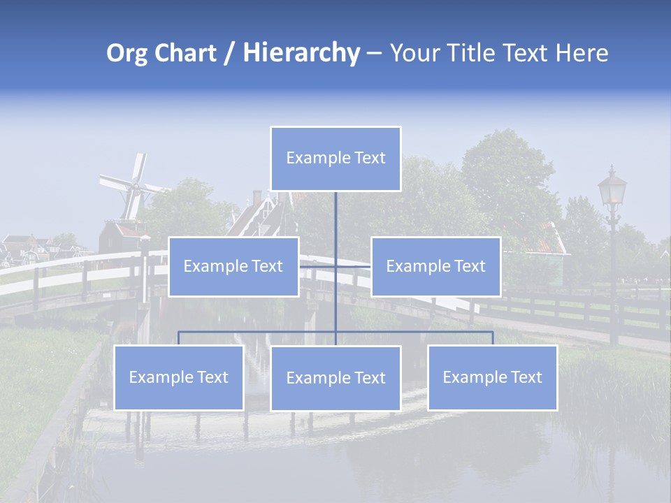 Holland Countryside Wind PowerPoint Template