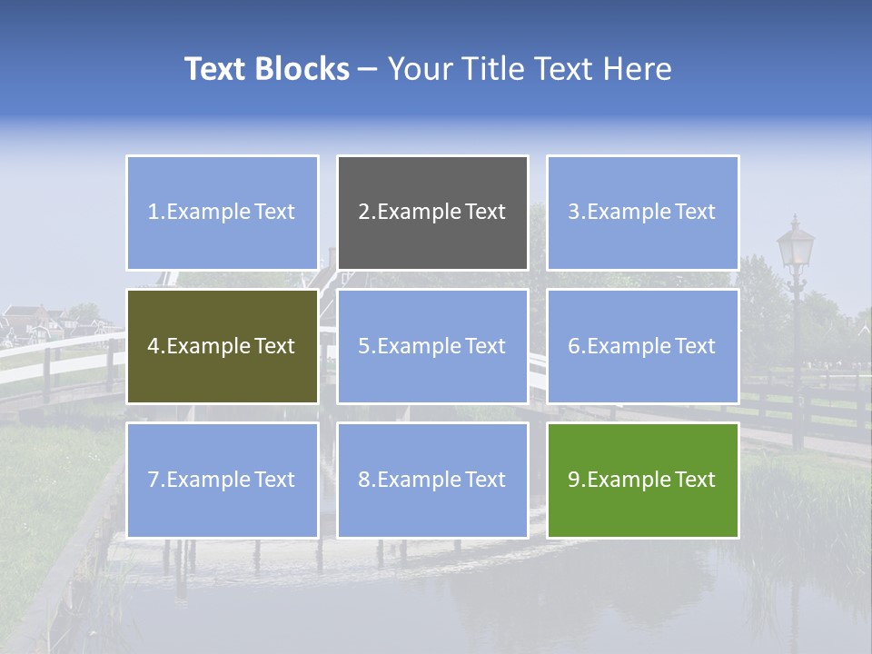 Holland Countryside Wind PowerPoint Template