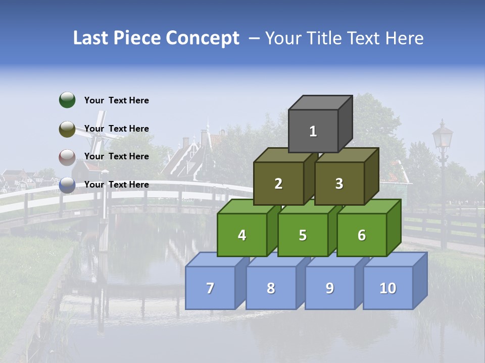 Holland Countryside Wind PowerPoint Template