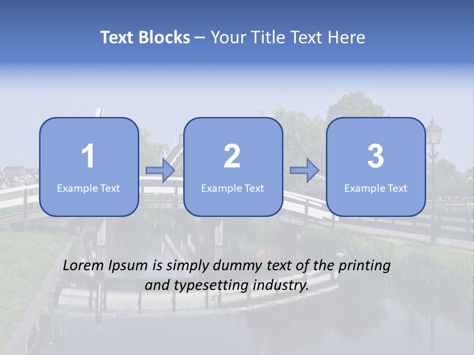 Holland Countryside Wind PowerPoint Template