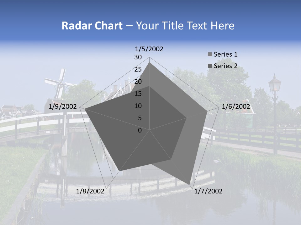 Holland Countryside Wind PowerPoint Template