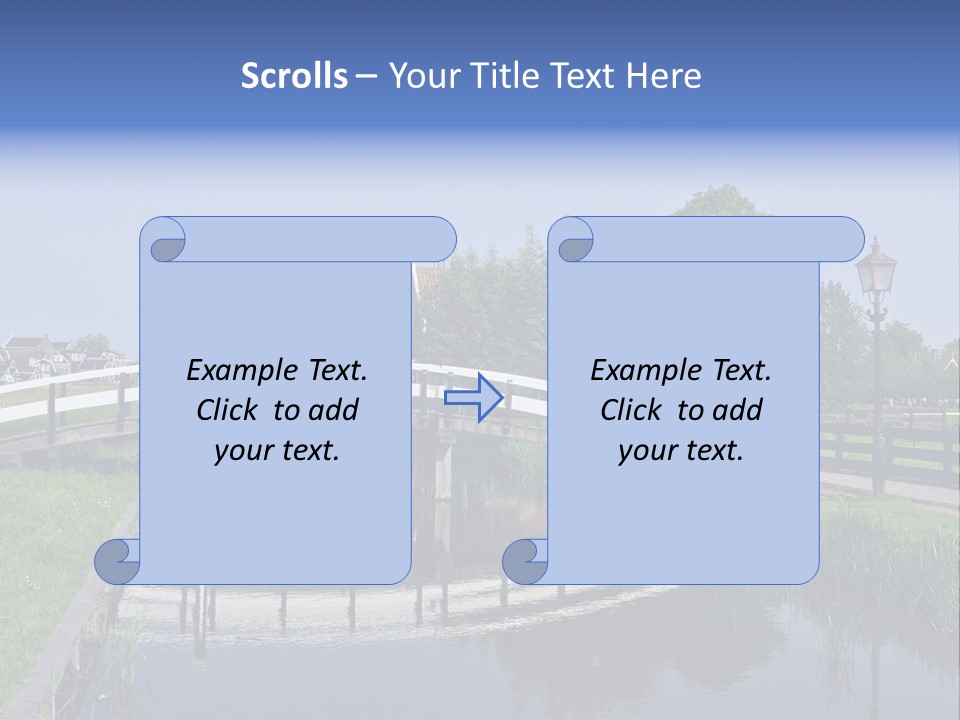 Holland Countryside Wind PowerPoint Template