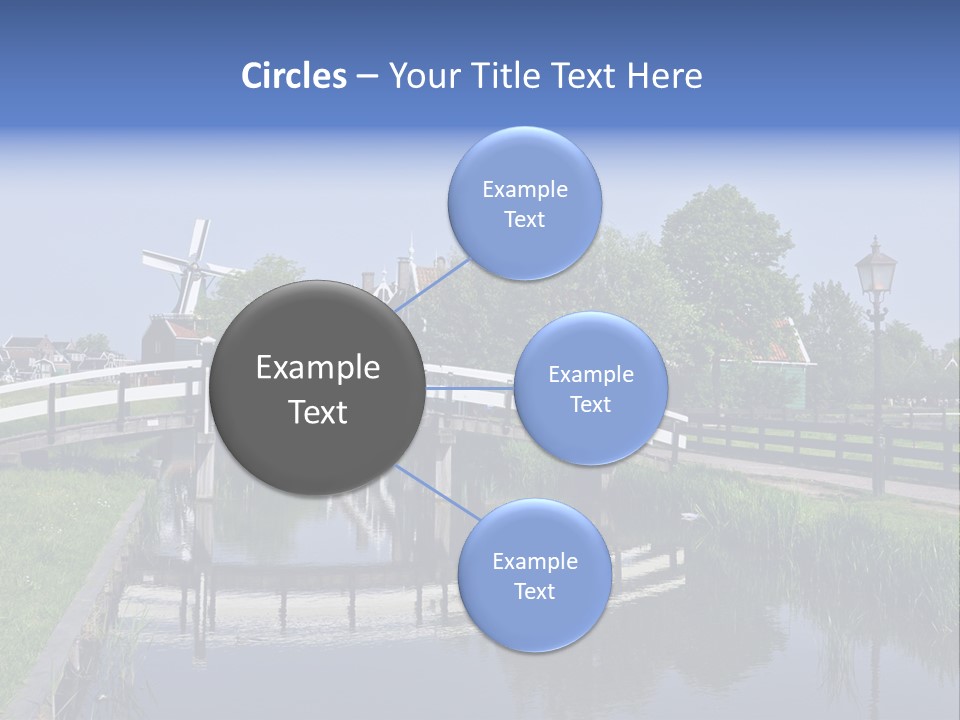 Holland Countryside Wind PowerPoint Template