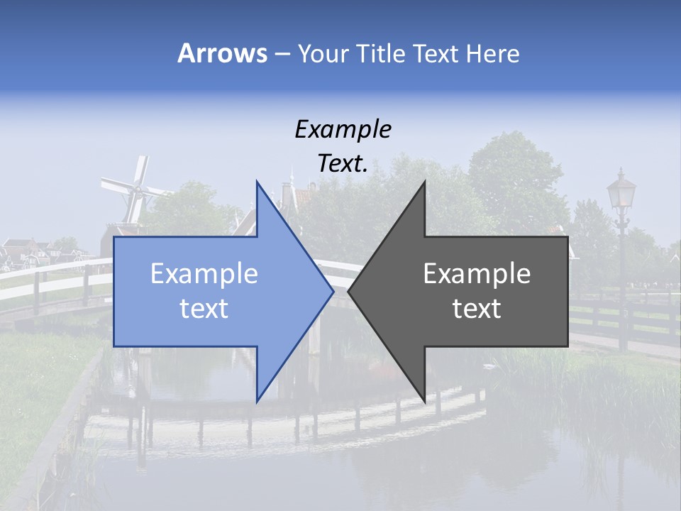 Holland Countryside Wind PowerPoint Template