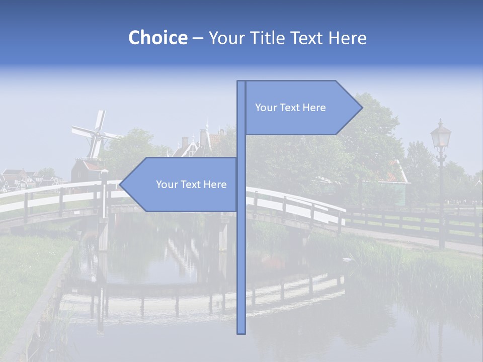 Holland Countryside Wind PowerPoint Template
