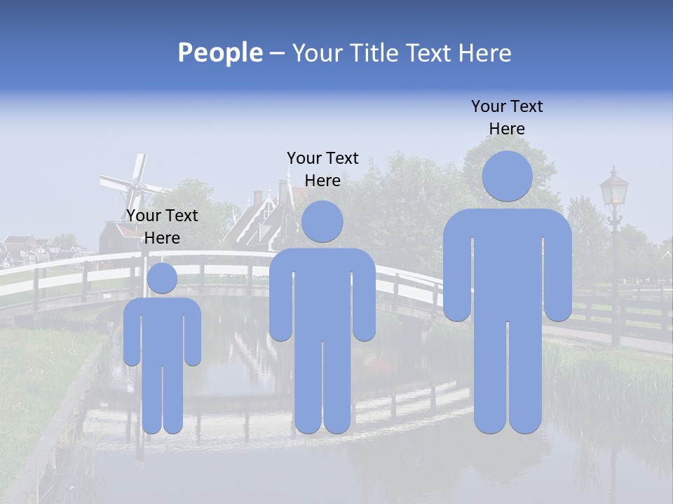 Holland Countryside Wind PowerPoint Template