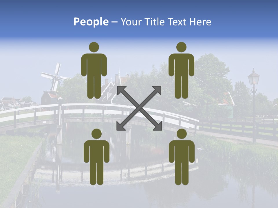 Holland Countryside Wind PowerPoint Template