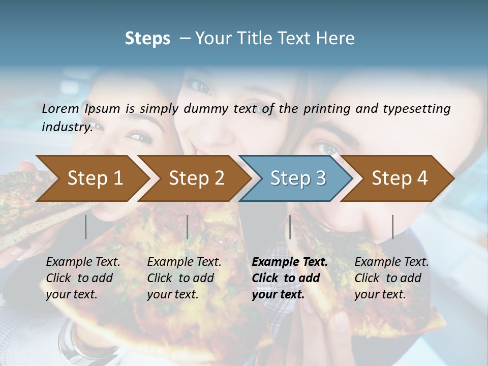 Human Hunger Hungry PowerPoint Template