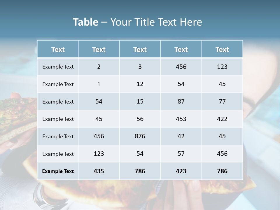 Human Hunger Hungry PowerPoint Template