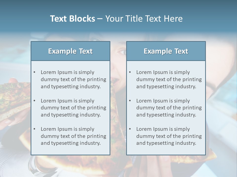 Human Hunger Hungry PowerPoint Template