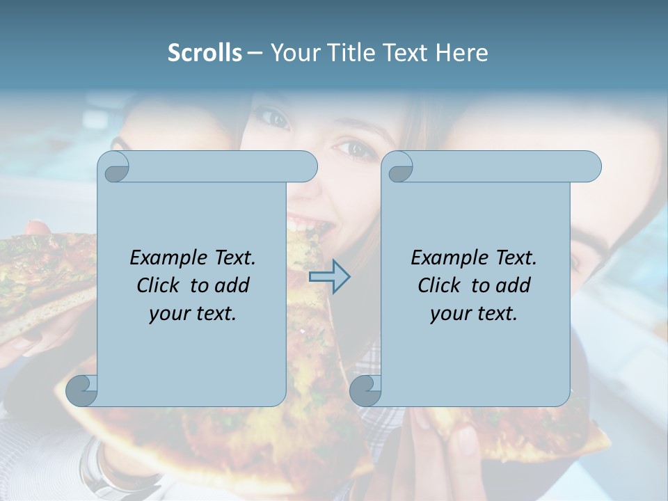 Human Hunger Hungry PowerPoint Template