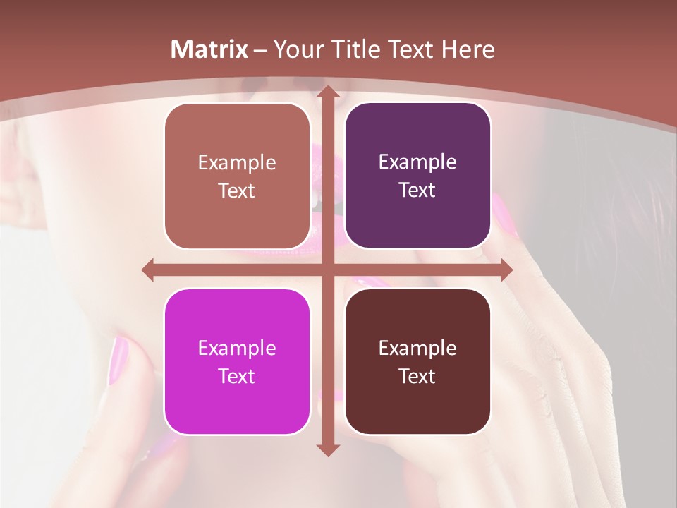Glance Ring Hand PowerPoint Template