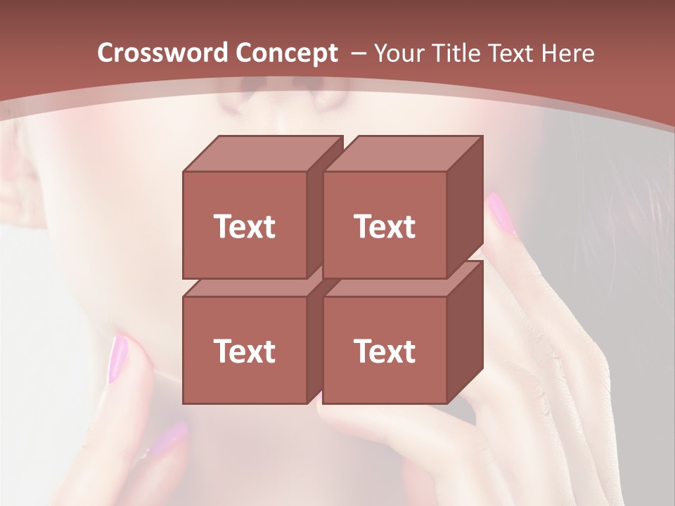 Glance Ring Hand PowerPoint Template