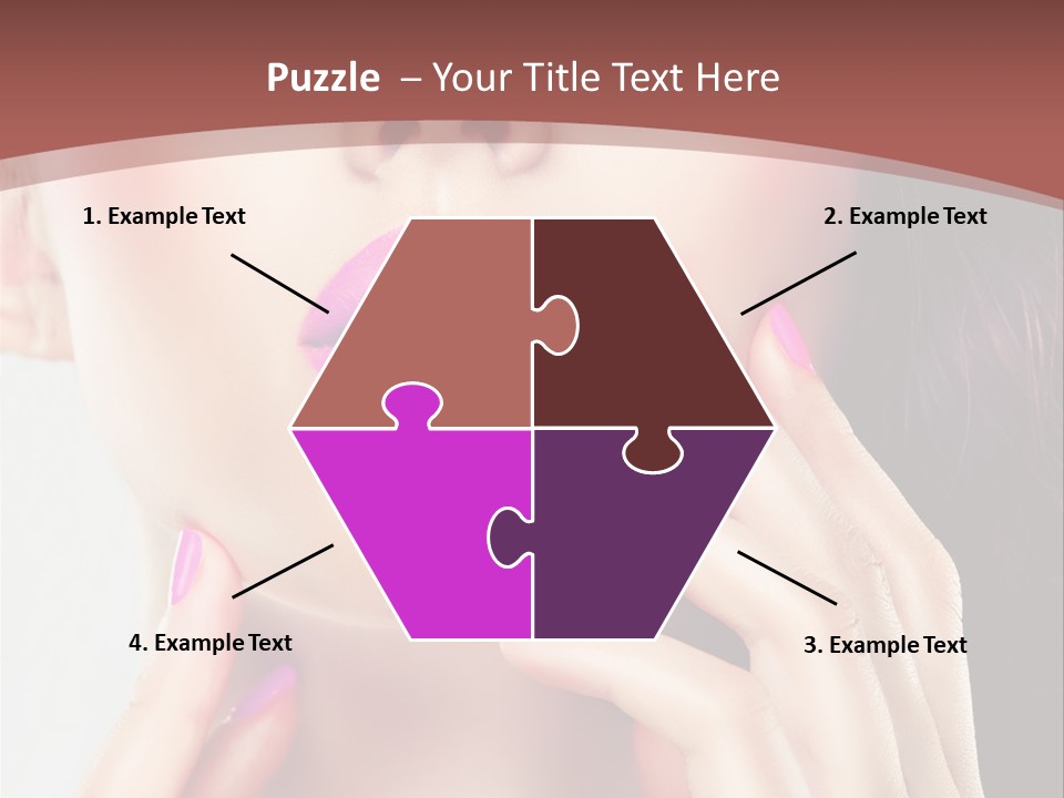 Glance Ring Hand PowerPoint Template