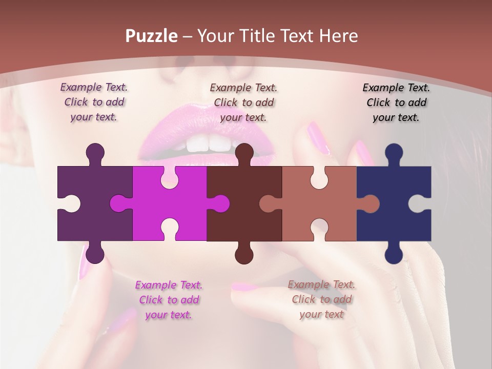 Glance Ring Hand PowerPoint Template