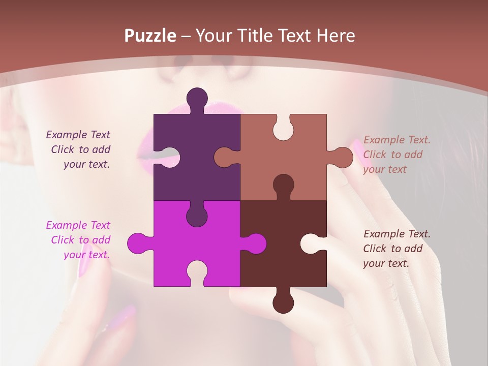 Glance Ring Hand PowerPoint Template