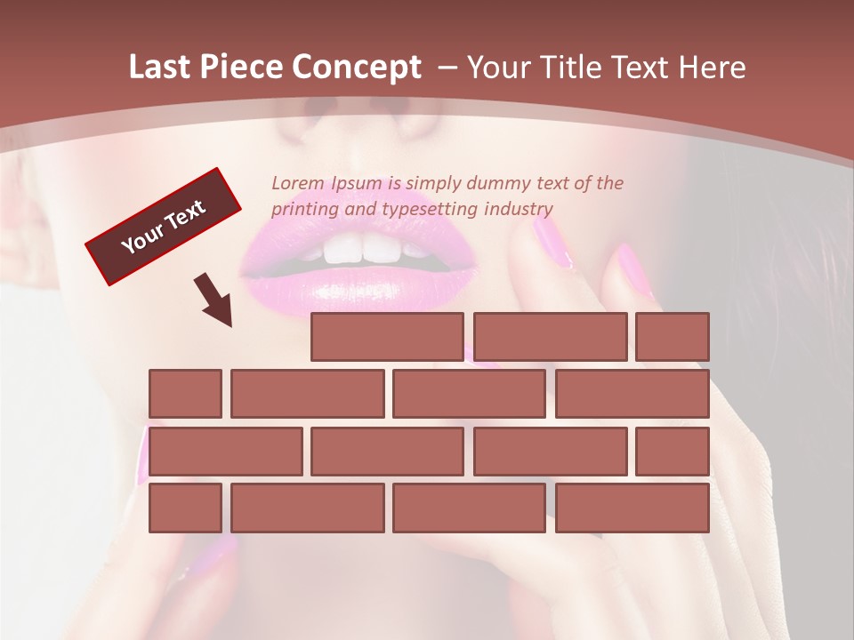 Glance Ring Hand PowerPoint Template