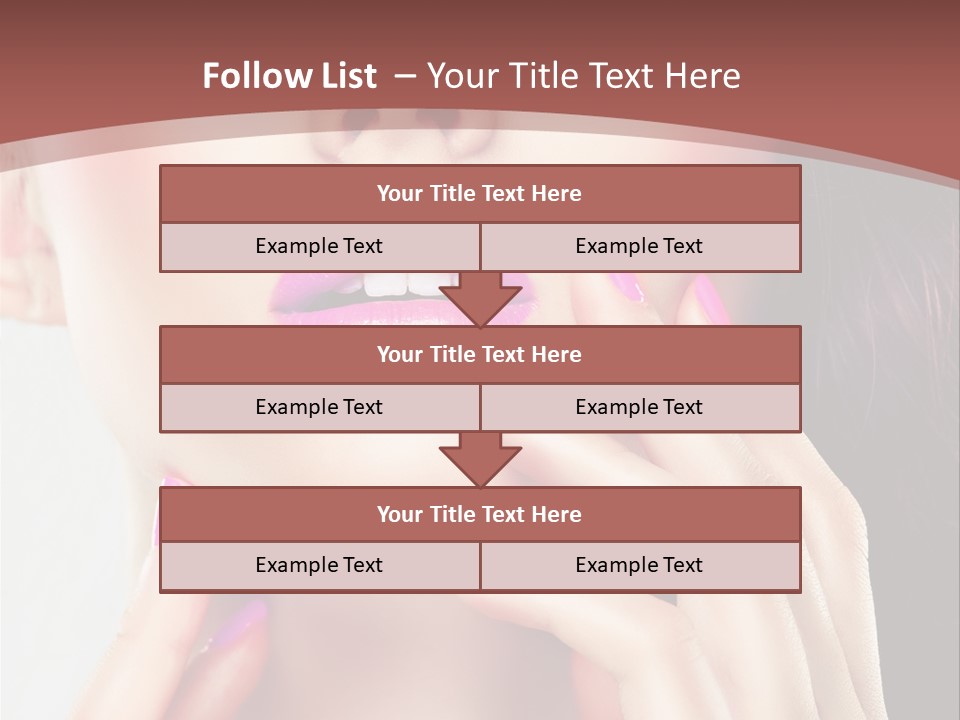 Glance Ring Hand PowerPoint Template