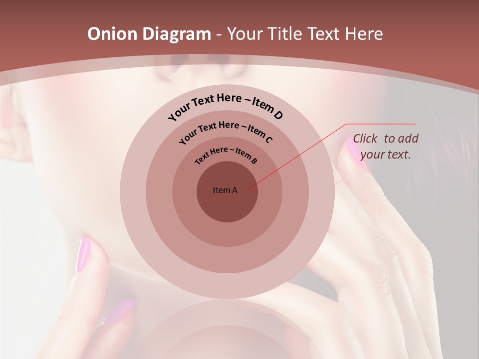 Glance Ring Hand PowerPoint Template