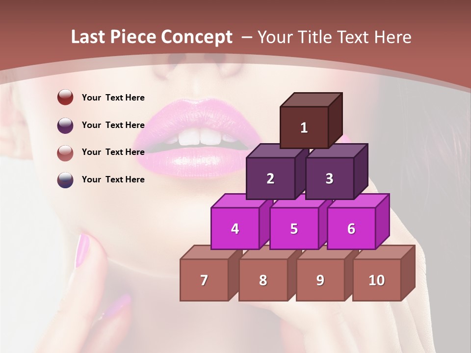 Glance Ring Hand PowerPoint Template