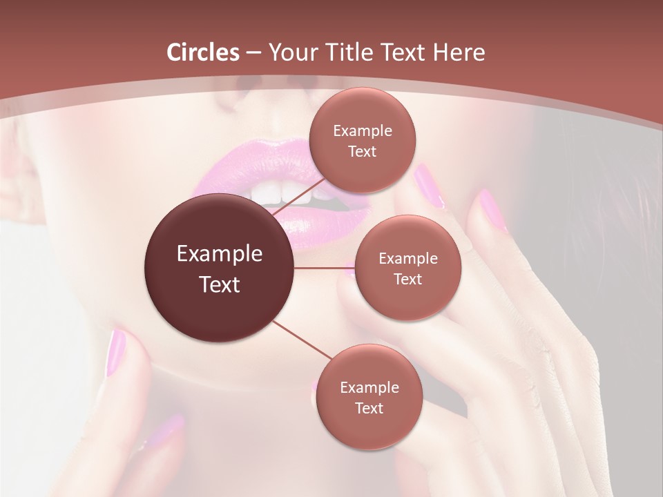 Glance Ring Hand PowerPoint Template